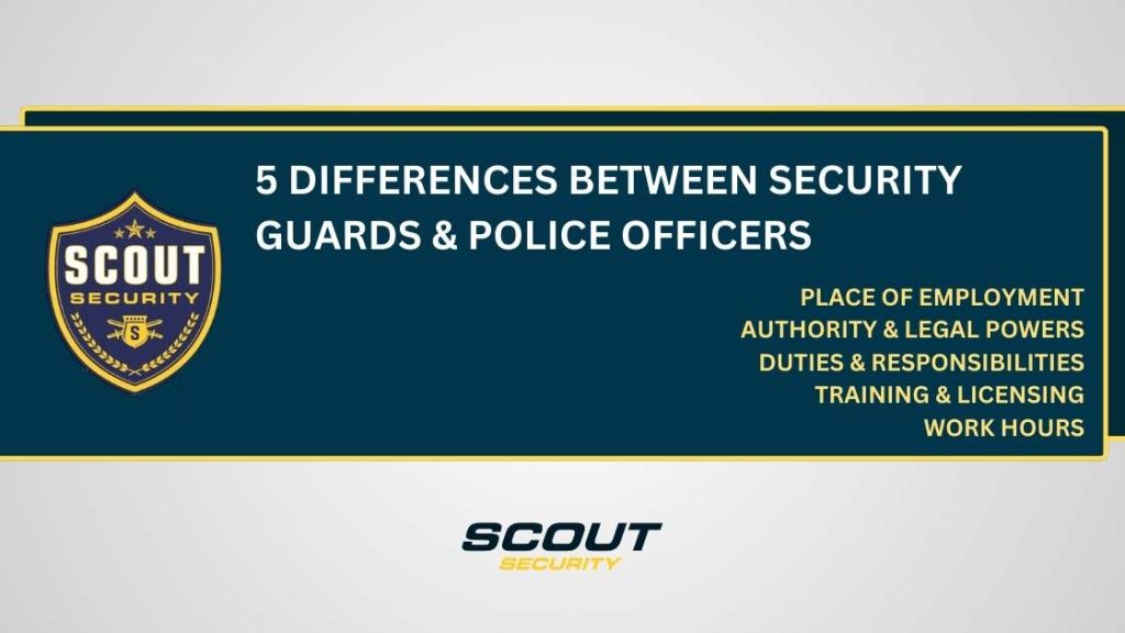 5 Differences Between Security Guards & Police Officers