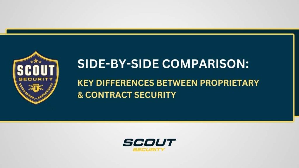 Key Differences Between Proprietary & Contract Security