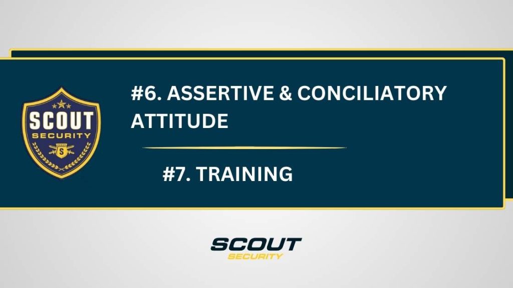 Top Qualities of a Good Security Guard: Assertive & Conciliatory Attitude | Training